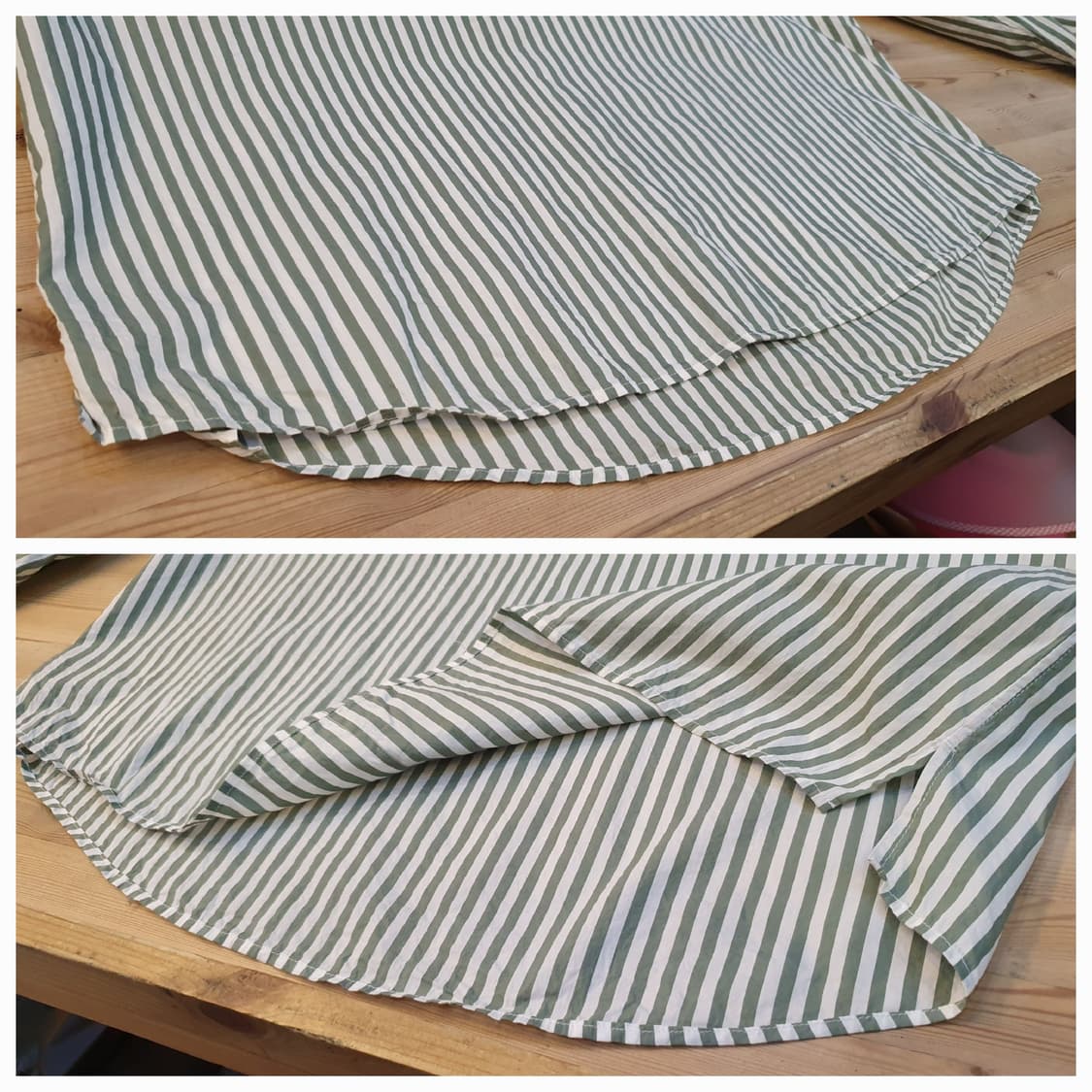 105.타임옴므 헨리넥 스트라이프셔츠 상품이미지5