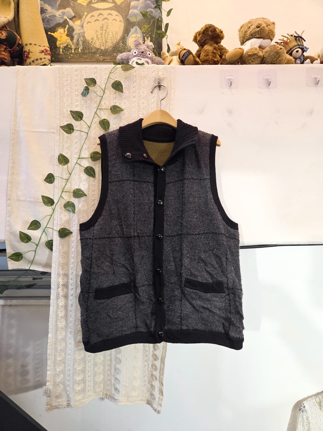양떼목장 니트 조끼 [리버시블] 상품이미지6