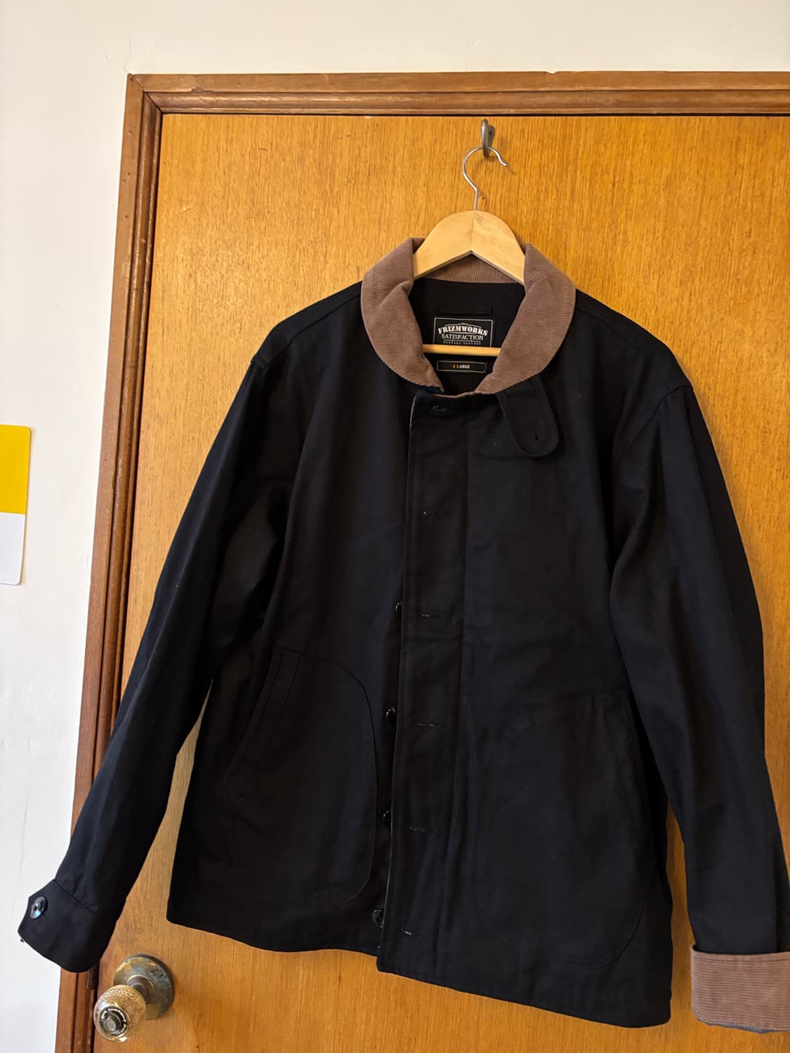 FRIZMWORKS 프리즘웍스 블랙 자켓 XL 상품이미지2