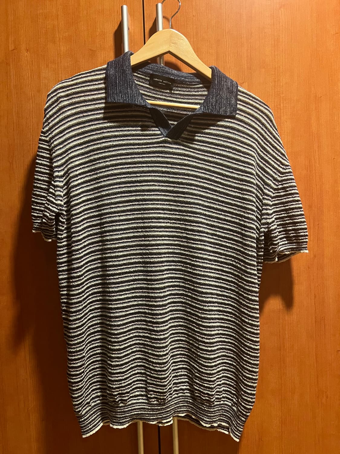 로베르토 콜리나 반팔 니트 카라티 상품이미지1