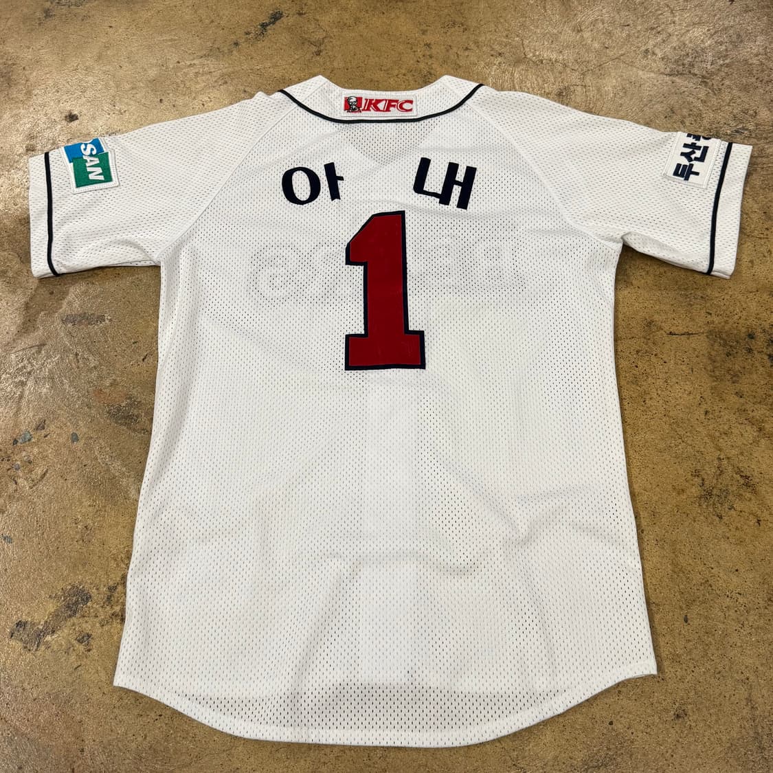 [ 90 ] 두산베어스 반팔 야구 유니폼 b10 상품이미지3