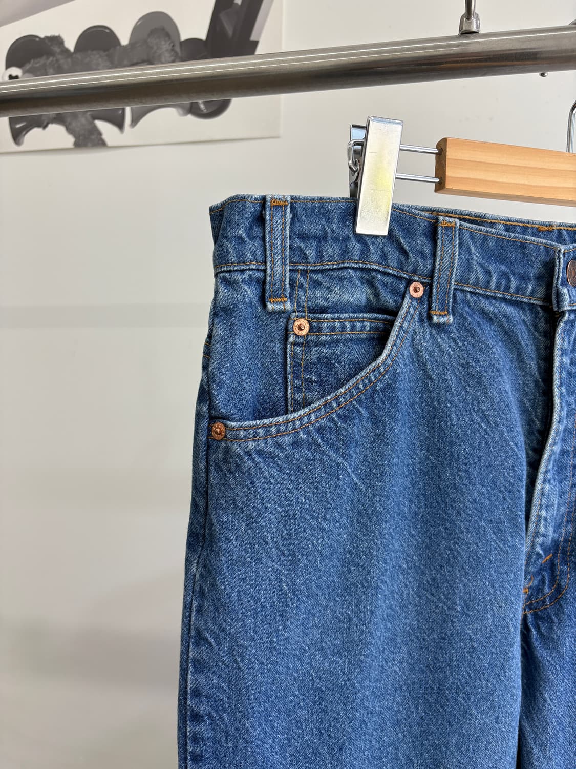 90's LEVIS 517 (Made in USA) 부츠컷데님 상품이미지3