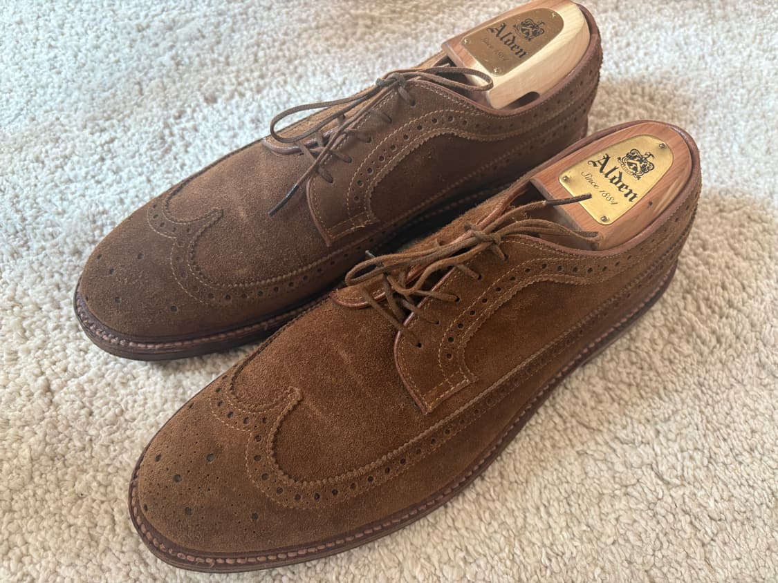 알든 9794 스너프 스웨이드 롱윙 us9D 상품이미지1