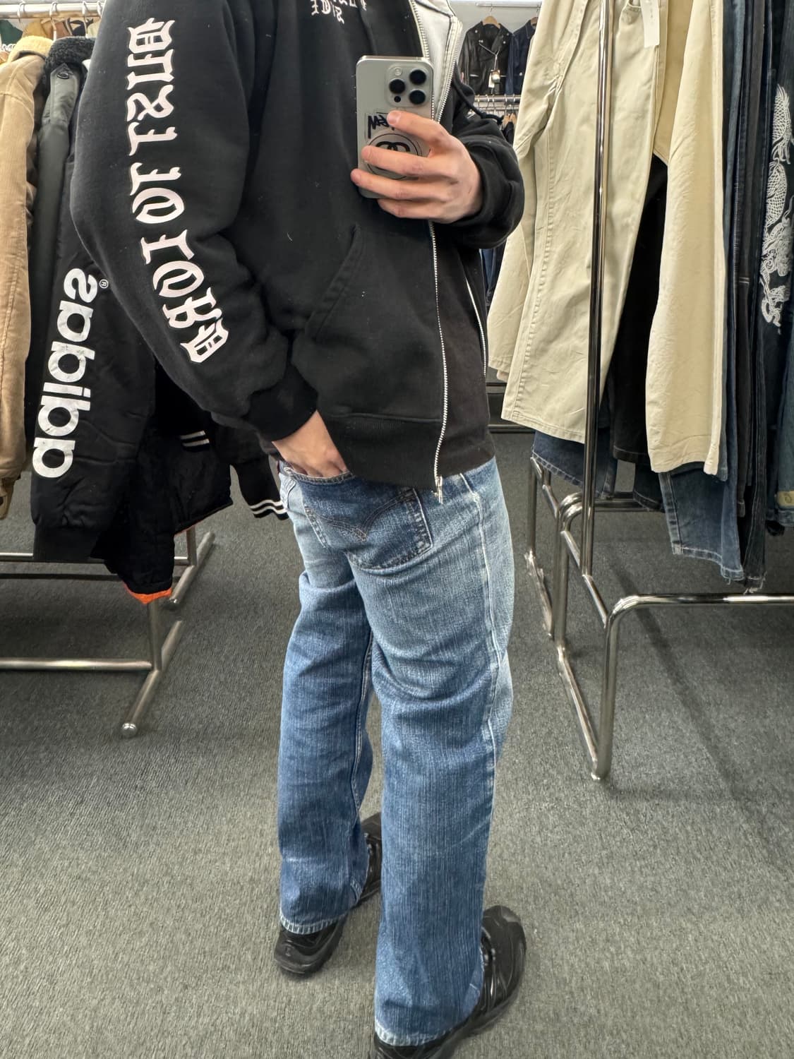 32)리바이스 508 빈티지 워싱 데님팬츠 상품이미지1