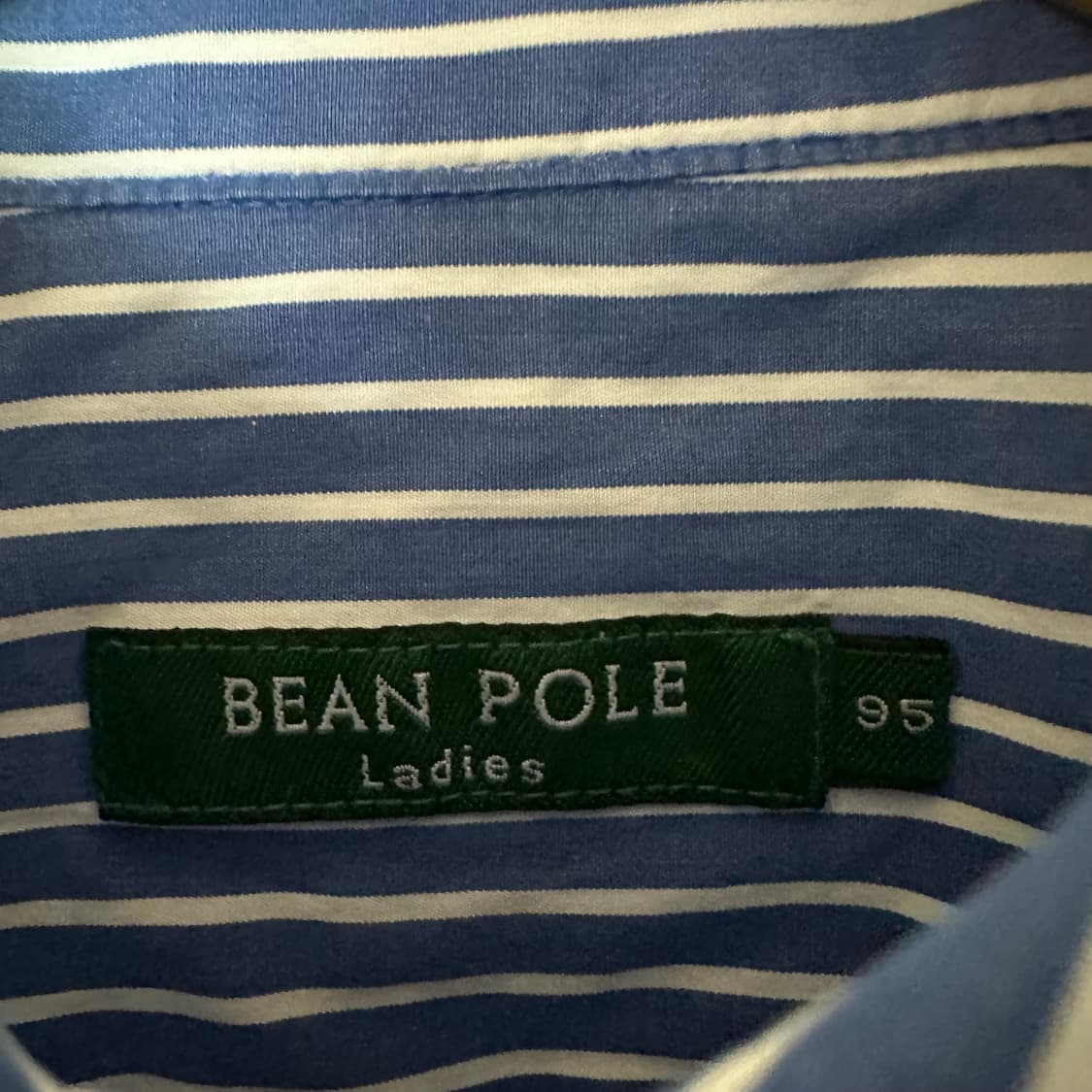 우먼95 빈폴 스트라이프 셔츠 상품이미지4