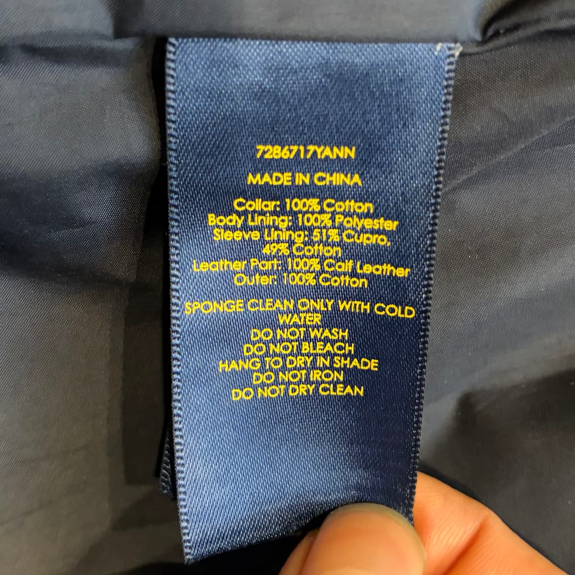 랄프로렌 파이어맨 왁스 자켓 상품이미지6