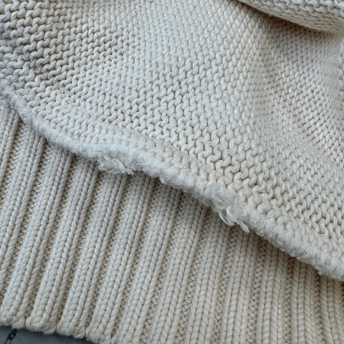 폴로 90s 포니 아이보리 오버핏 니트 상품이미지7