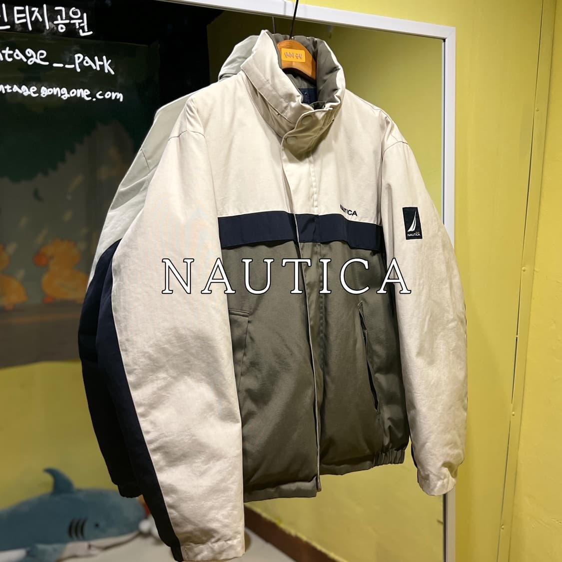 노티카 리버시블 다운 패딩점퍼 상품이미지1