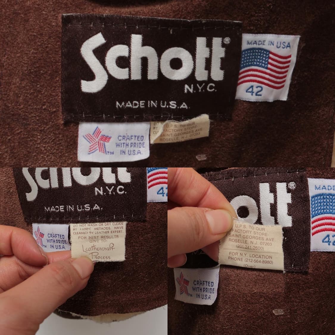 쇼트 NYC 시어링 무통 자켓   상품이미지10