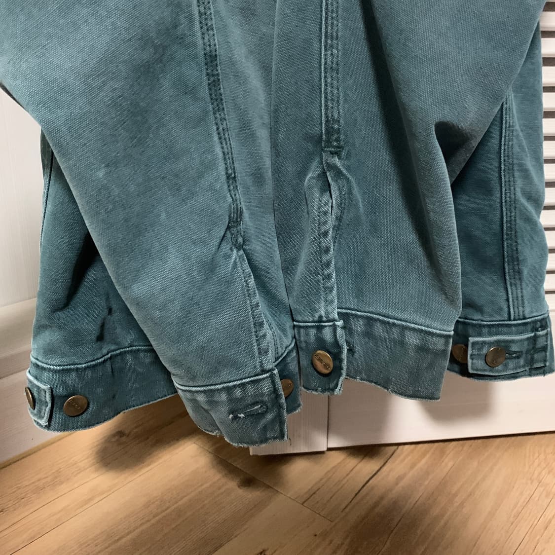 칼하트 90s J10 트러커 덕자켓 헌터그린 해 상품이미지6