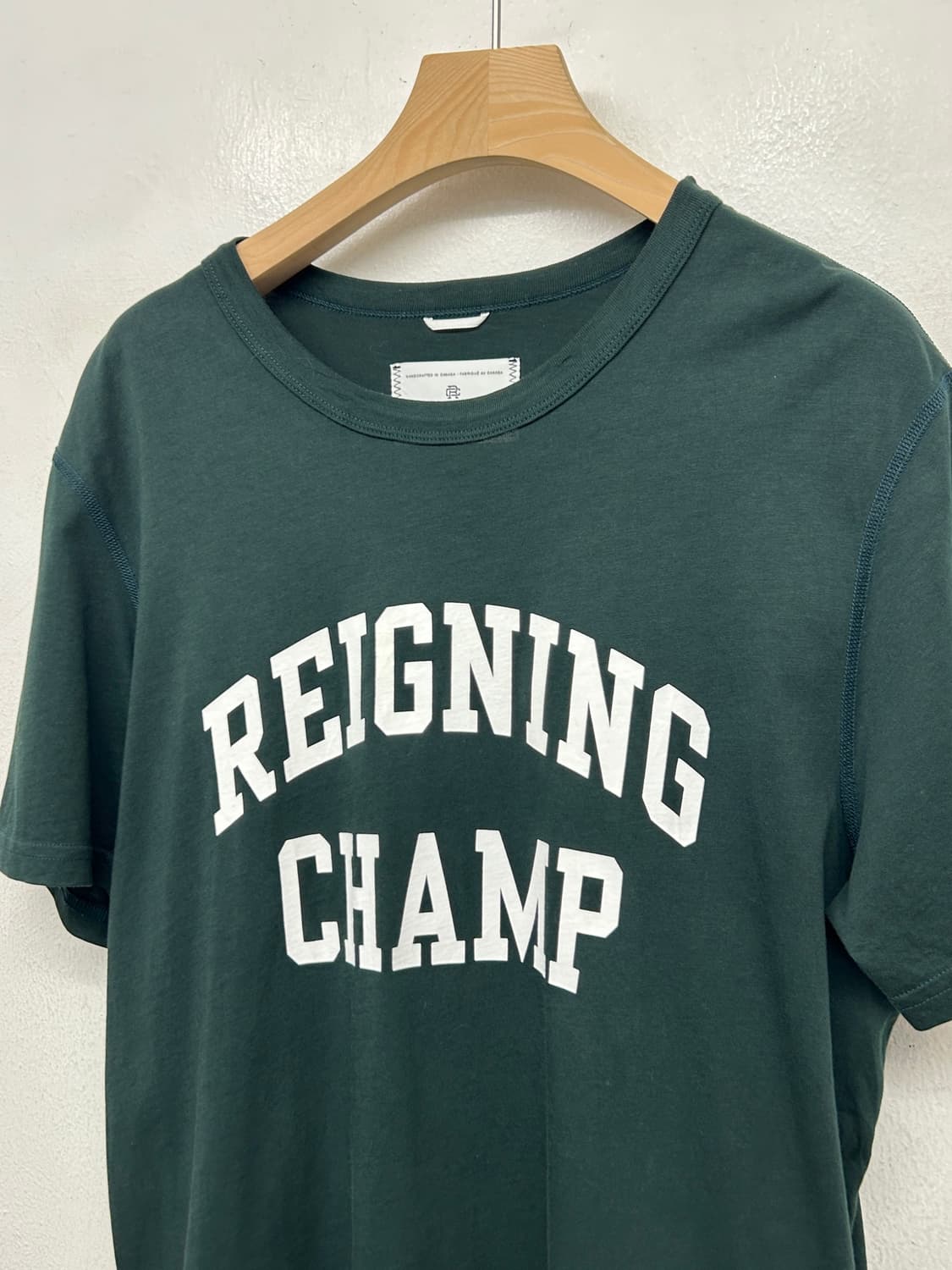 REIGNING CHAMP 레이닝챔프 피마 코튼 반팔 티셔츠 상품이미지2