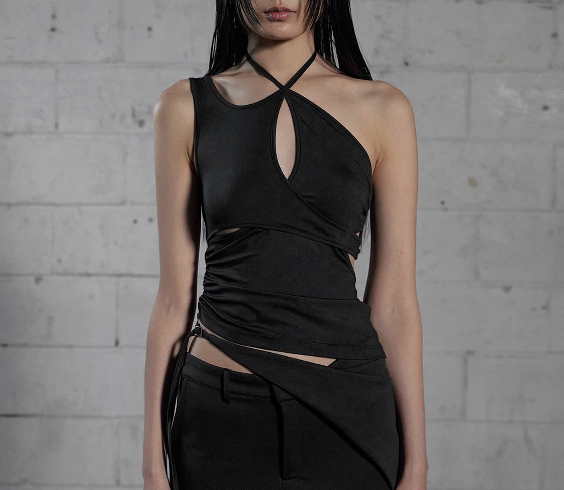 보헤미안서울 보헴서 NOIR LAYERED SLEEVELESS 상품이미지1