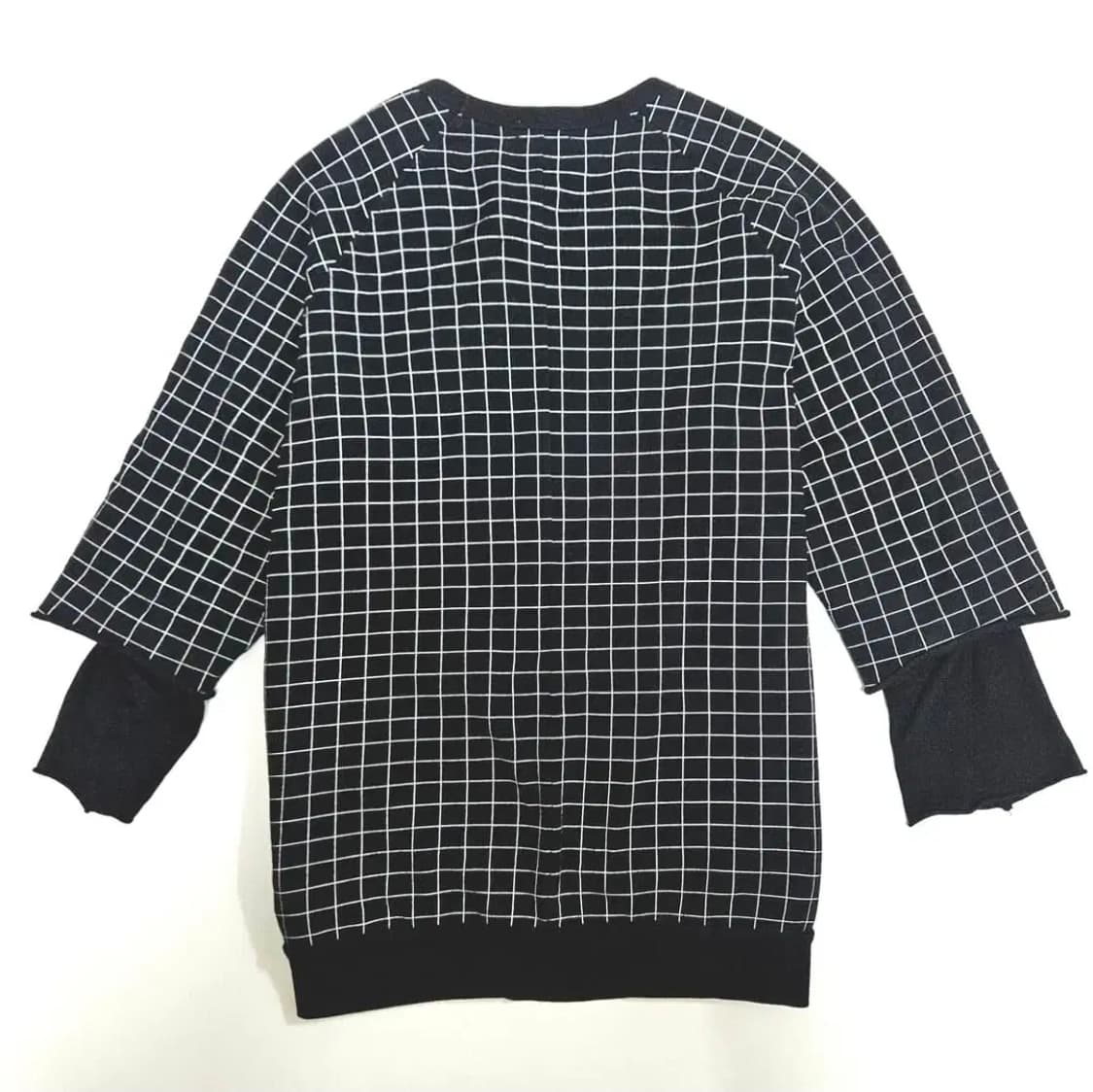 언더커버 그리드 레이어드 긴팔티 상품이미지5