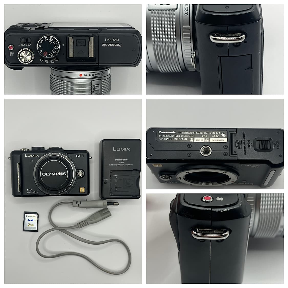 작례O) Panasonic Lumix dmc-gf1 미러리스 카메라 상품이미지2