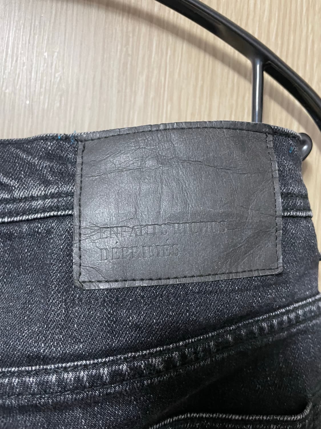 ERD 앙팡리쉬데프리메 블랙 데님 진 상품이미지6