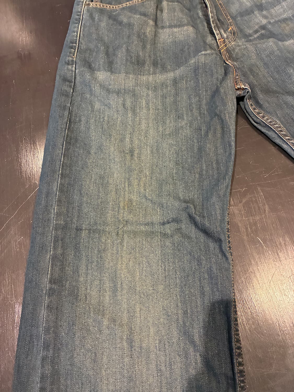 표기31 실33) 리바이스 569 워싱 데님 상품이미지5