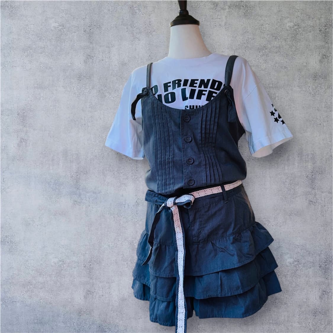 일본빈티지 멜빵팬츠 상품이미지1