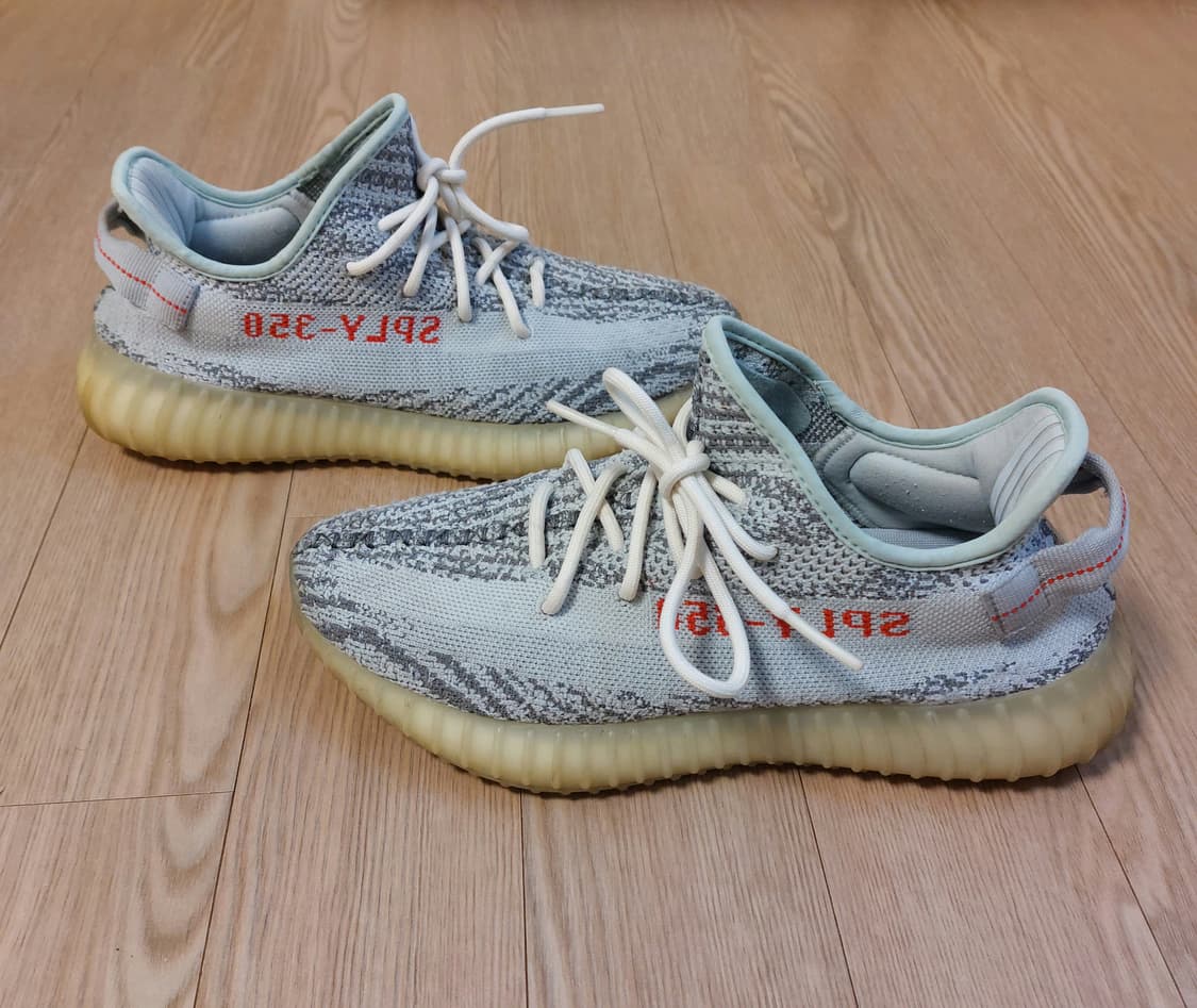 아디다스 이지 부스트 350 V2 블루 틴트 상품이미지3