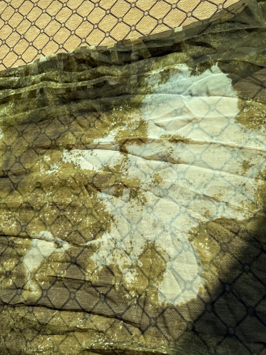 그린 카모 스카프 상품이미지2