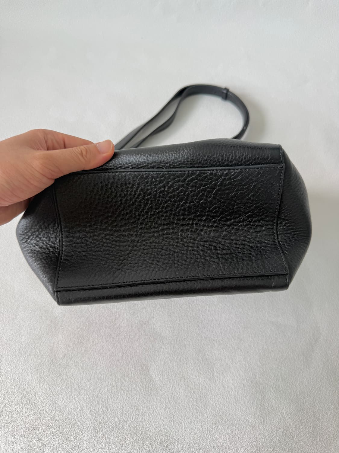 Pre owned 레더 숄더백 상품이미지4