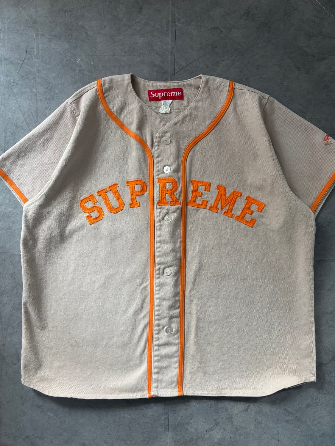 Supreme 슈프림 97s 트윌 코튼 베이스볼 셔츠 상품이미지4