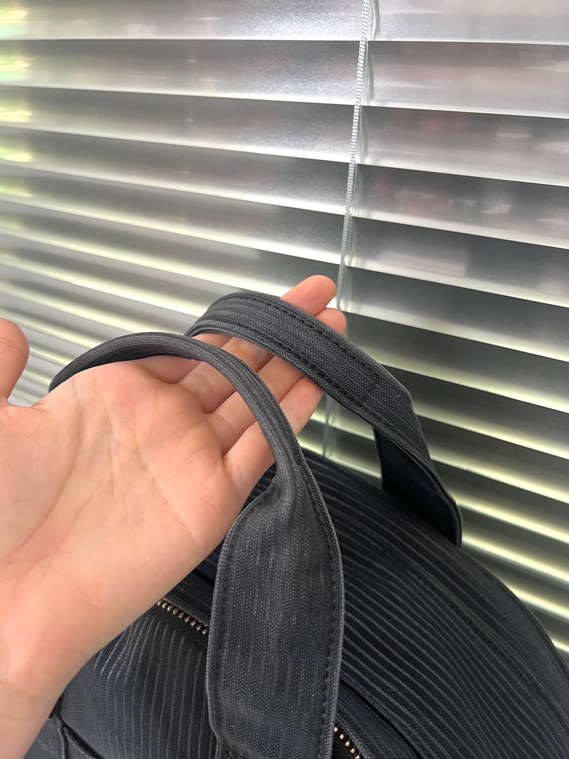 PORTER-TOTE BAG M (Washed Stripe Black) 상품이미지9