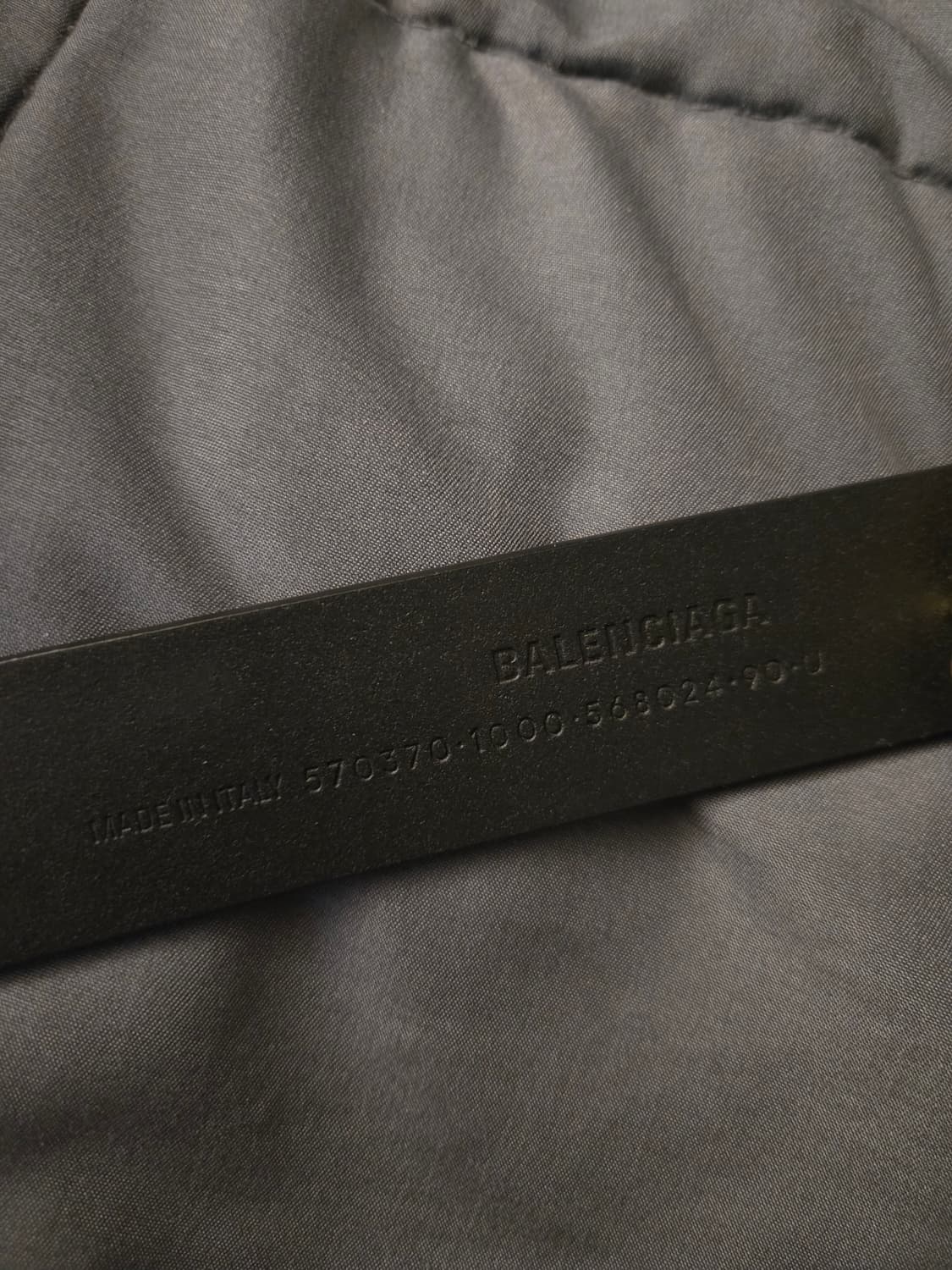 발렌시아가 BB로고 벨트 90CM 상품이미지3