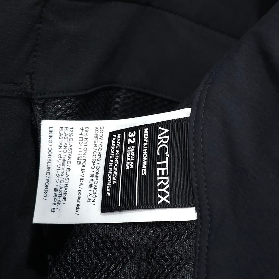 아크테릭스 블랙 람파트 팬츠- 32 상품이미지9