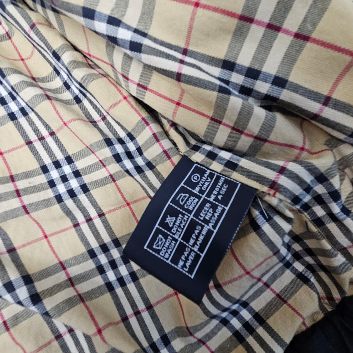 버버리 블루라벨 블루종 간절기 자켓 남자100 상품이미지9