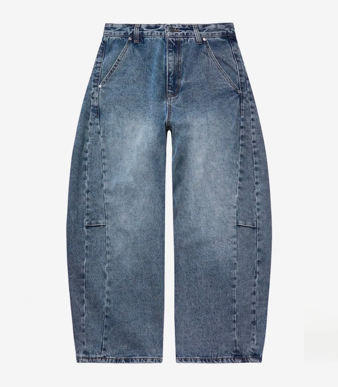 밈더워드로브 커브드 어웨이 데님 팬츠 상품이미지2