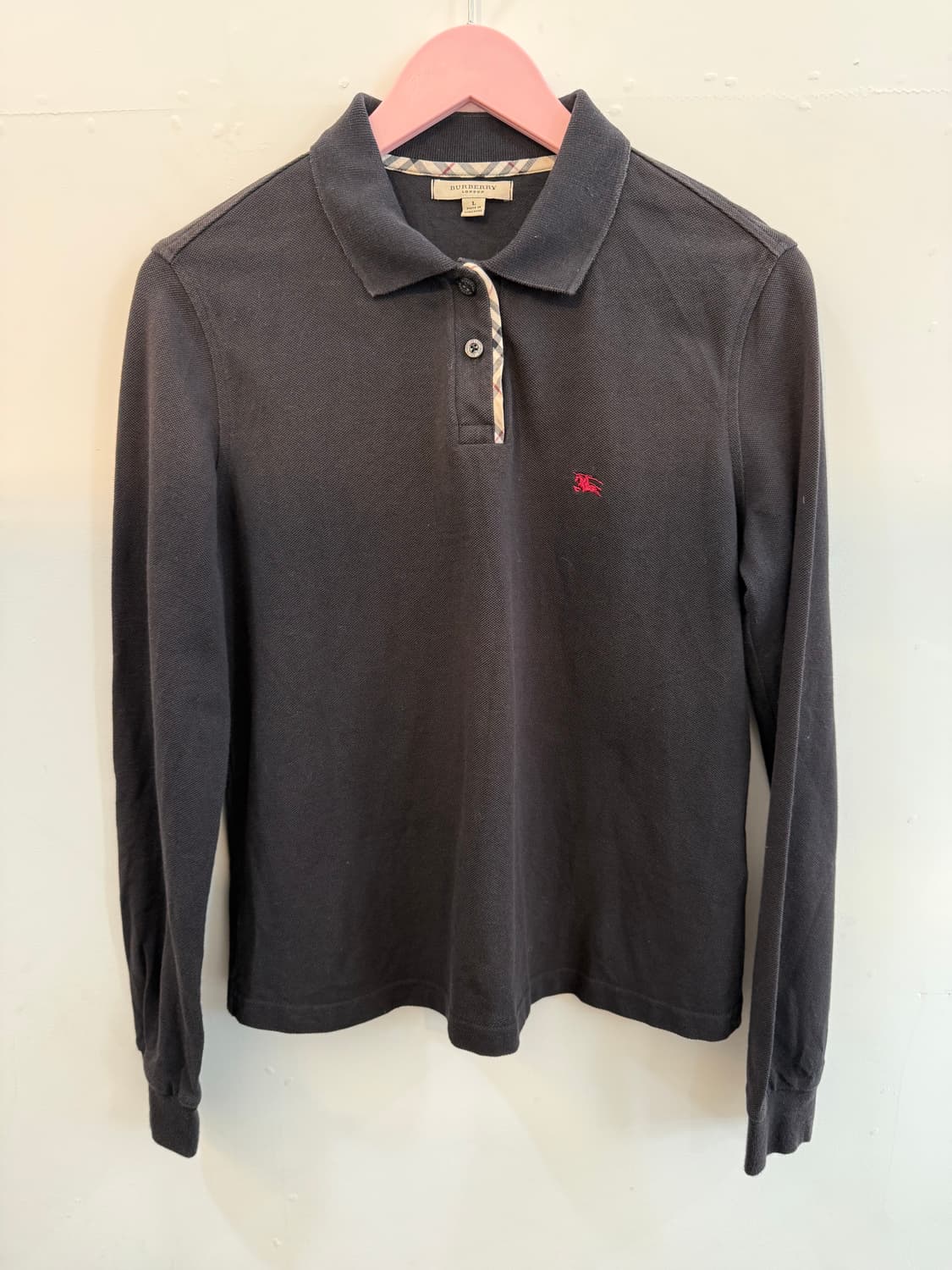 버버리 긴팔 카라티 상품이미지1