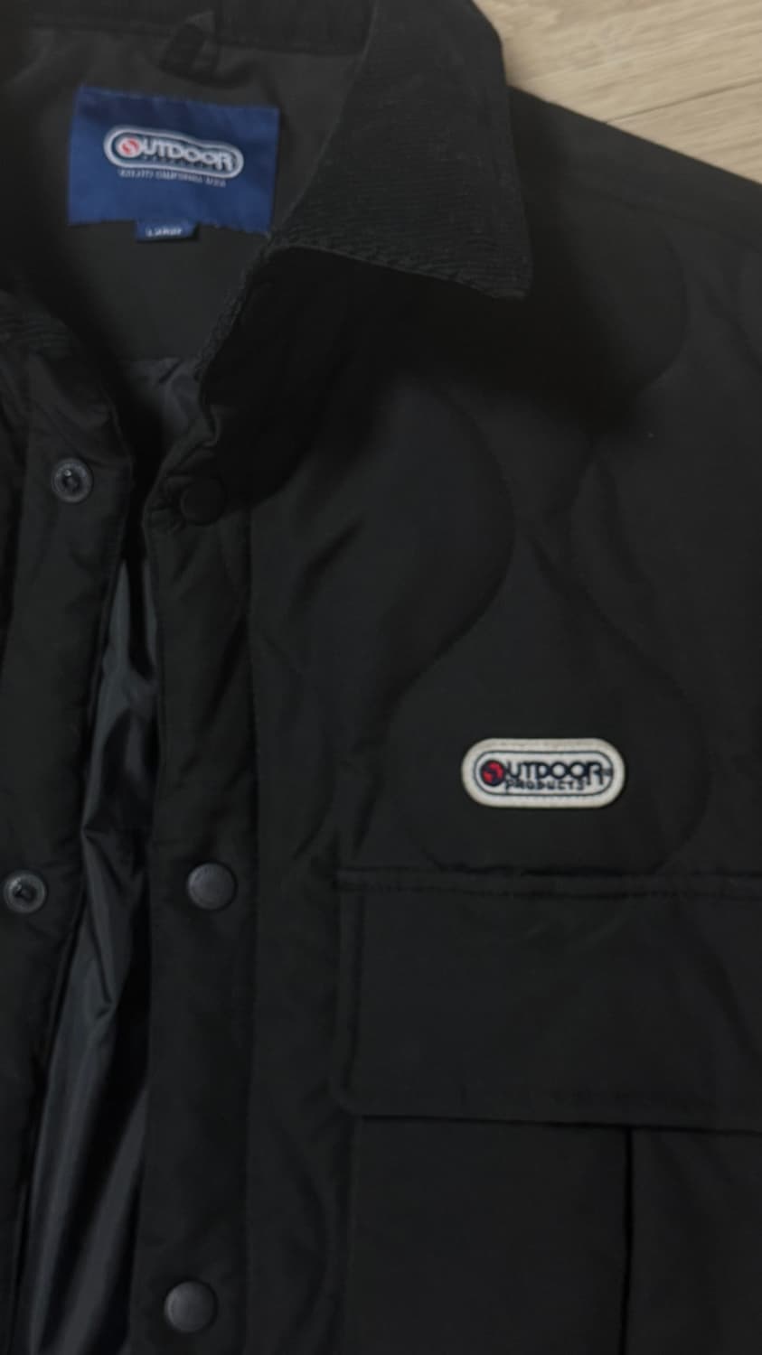 아웃도어 프로덕츠의 퀼팅 자켓입니다 블랙 L 상품이미지4