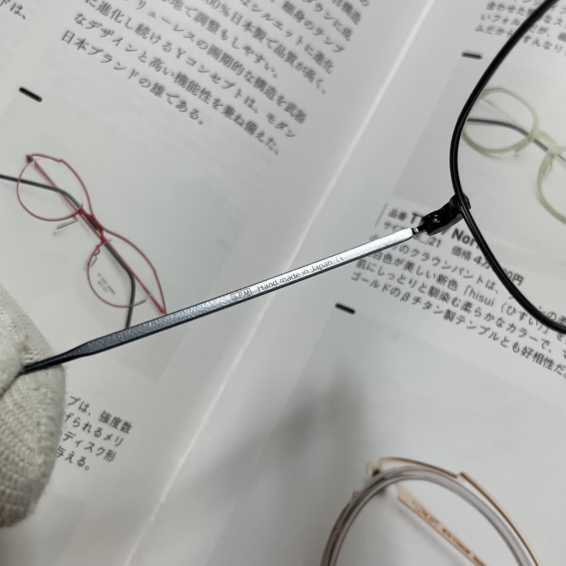 YAMADA MITSUKAZU 일본 빈티지 안경 상품이미지6