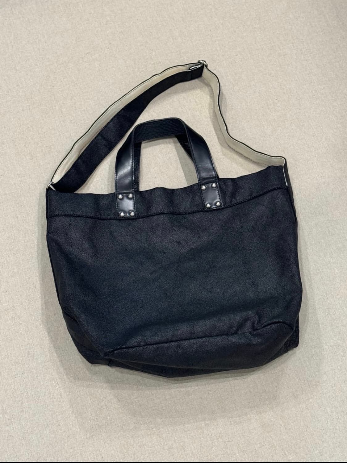 꼼데가르송 크랙 코티드 토트백 상품이미지5