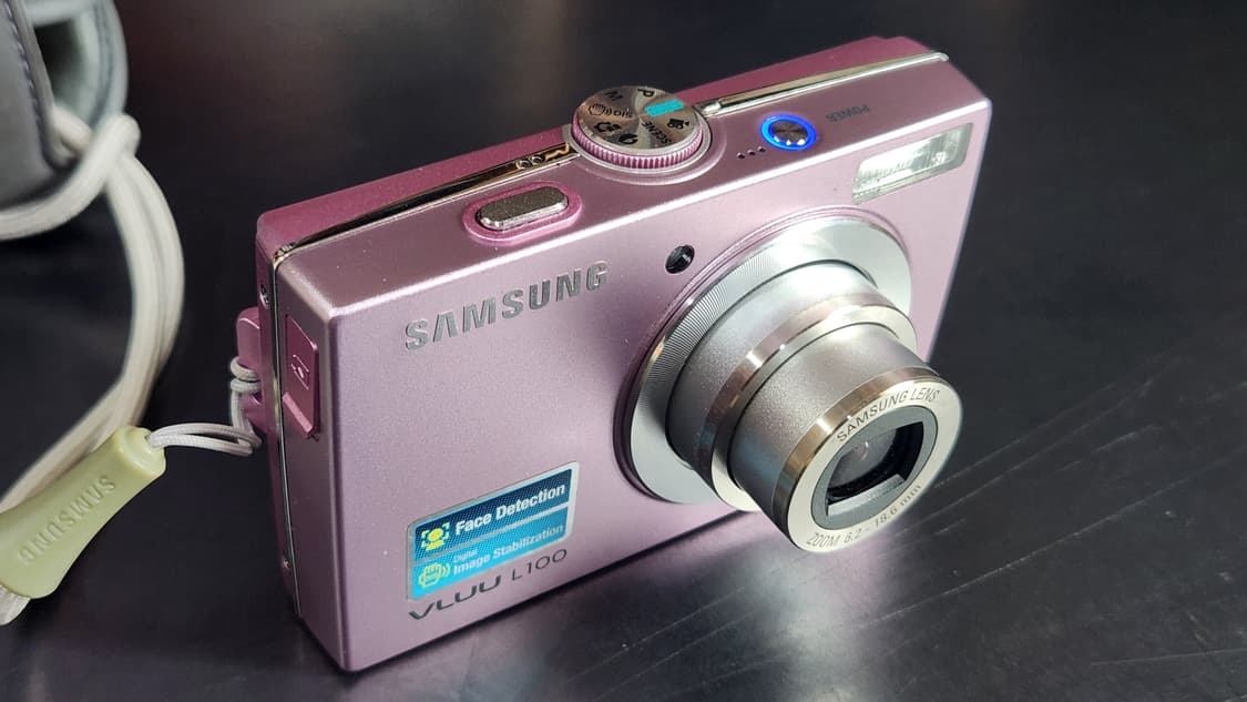 삼성 VLUU L100 핑크색 디카 빈티지 상품이미지2