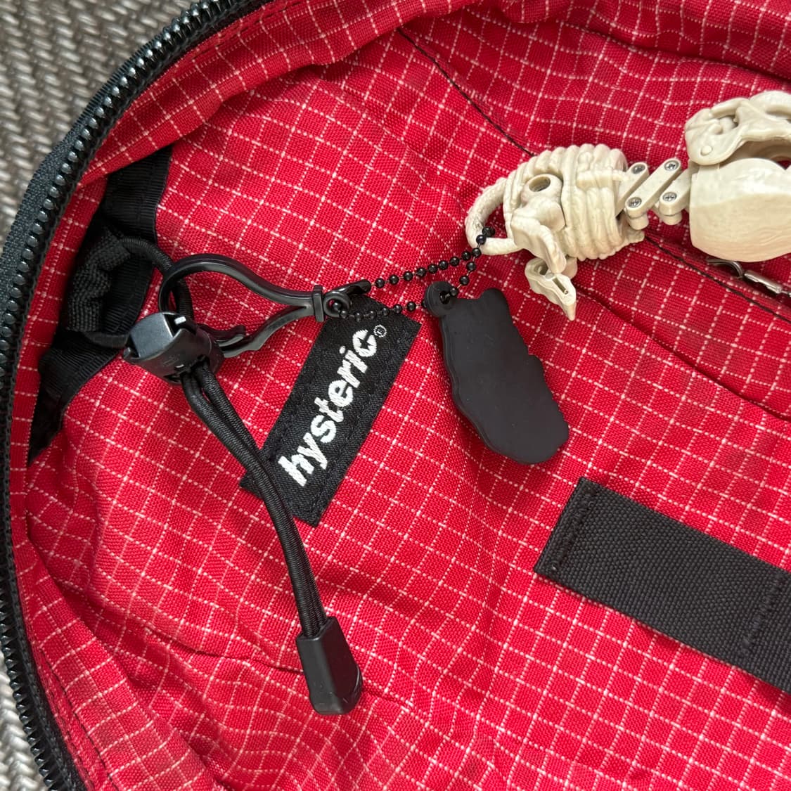 히스테릭글래머 빈티지 체크 등산 백팩 상품이미지2