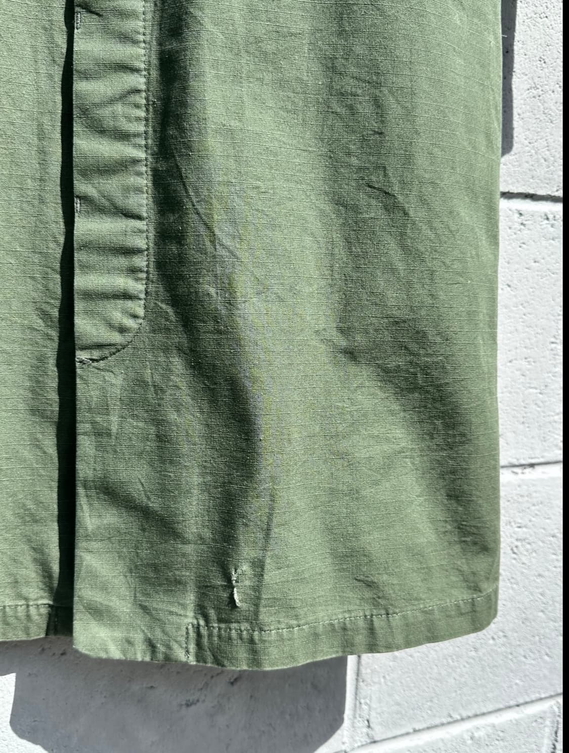 네펜데스 카키 포켓 셔츠원피스 상품이미지6