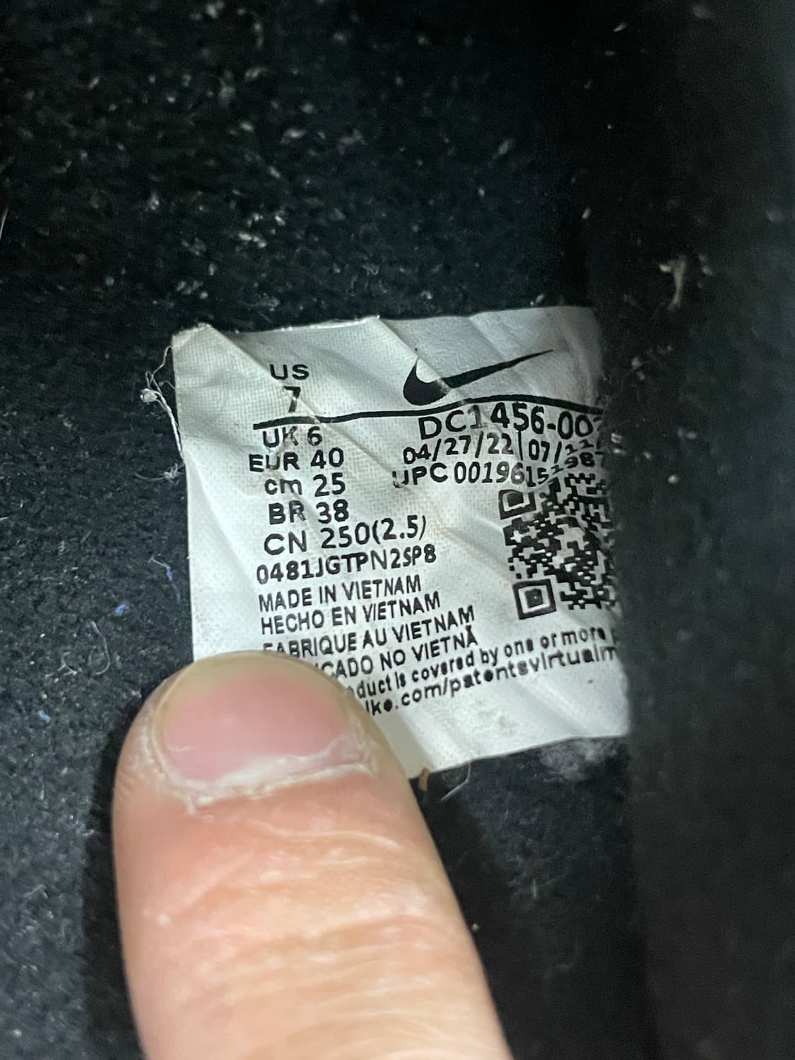 나이키 버로우 슬리퍼 블랙 메탈릭 실버 250 상품이미지8