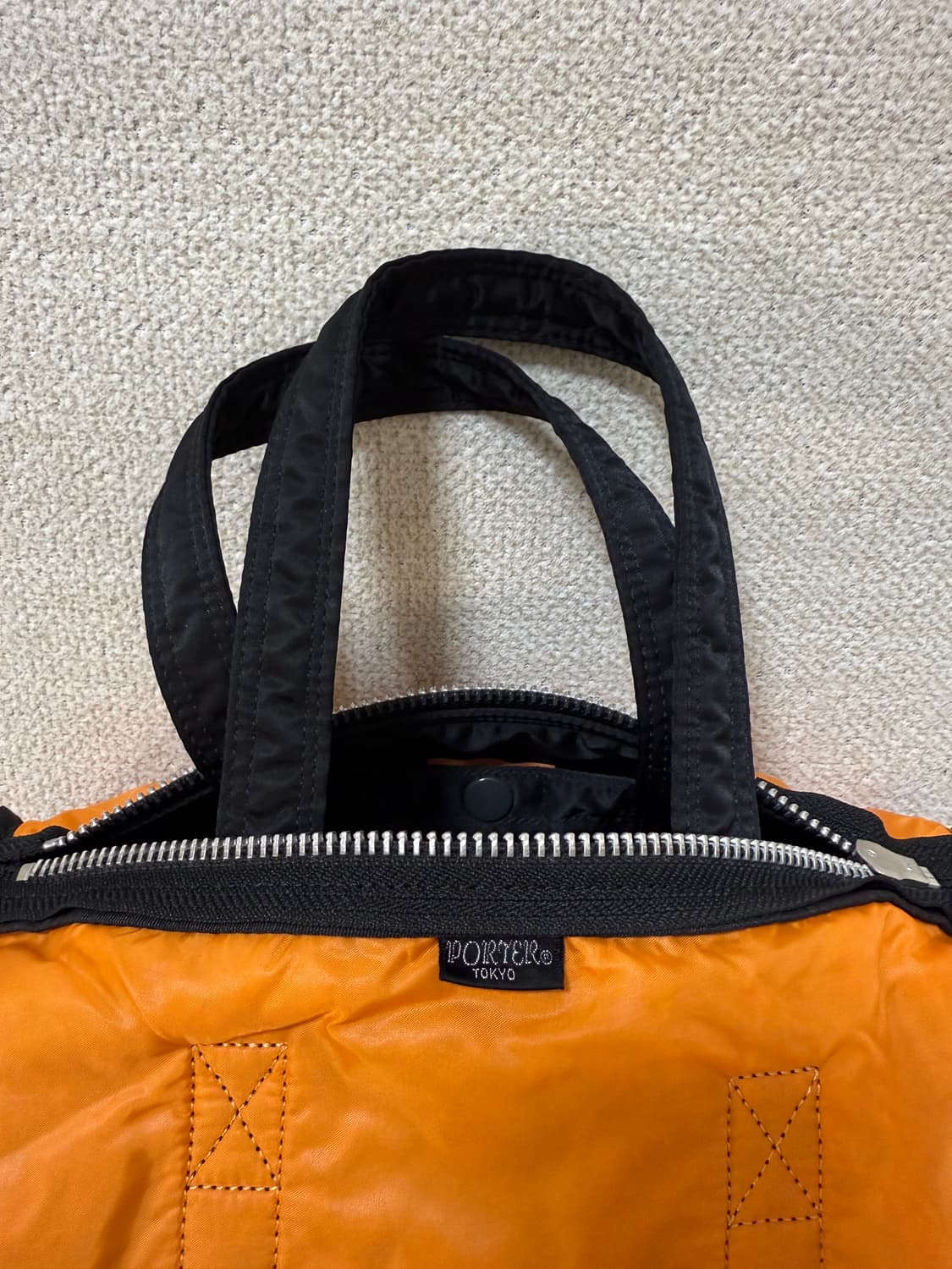 PORTER 포터 탱커 더플백 S 블랙 보스턴백 상품이미지10