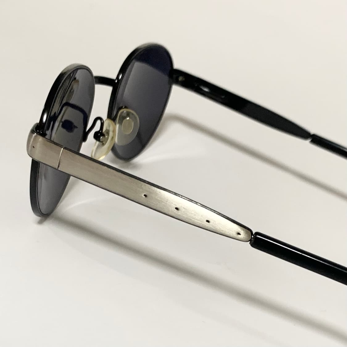 991 Y2K 빈티지 3컬러 건메탈무광 원형 선글라스 데드스탁 픽키안경 상품이미지5