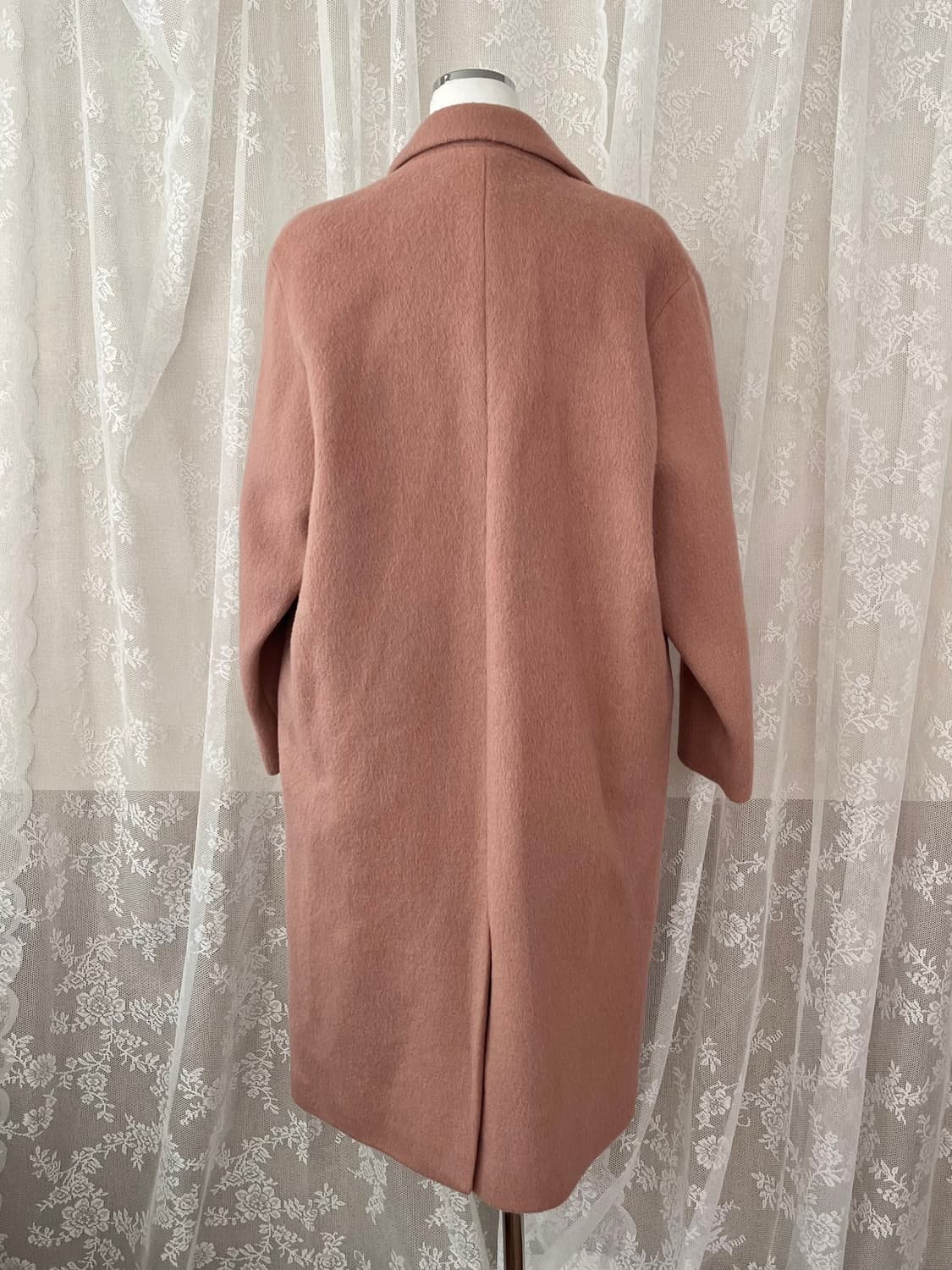 F) 룩캐스트 알파카 코트 인디핑크 상품이미지2