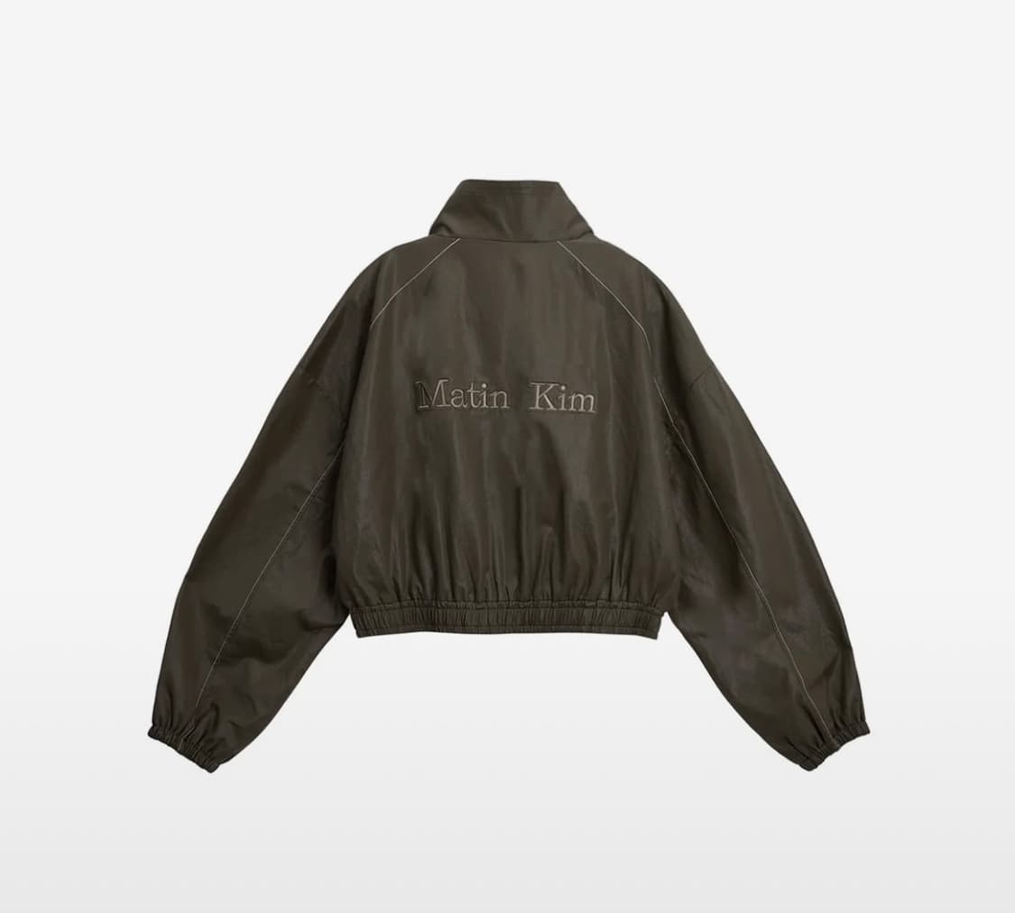 마뗑킴 크롭 봄버 자켓 (S) 상품이미지1