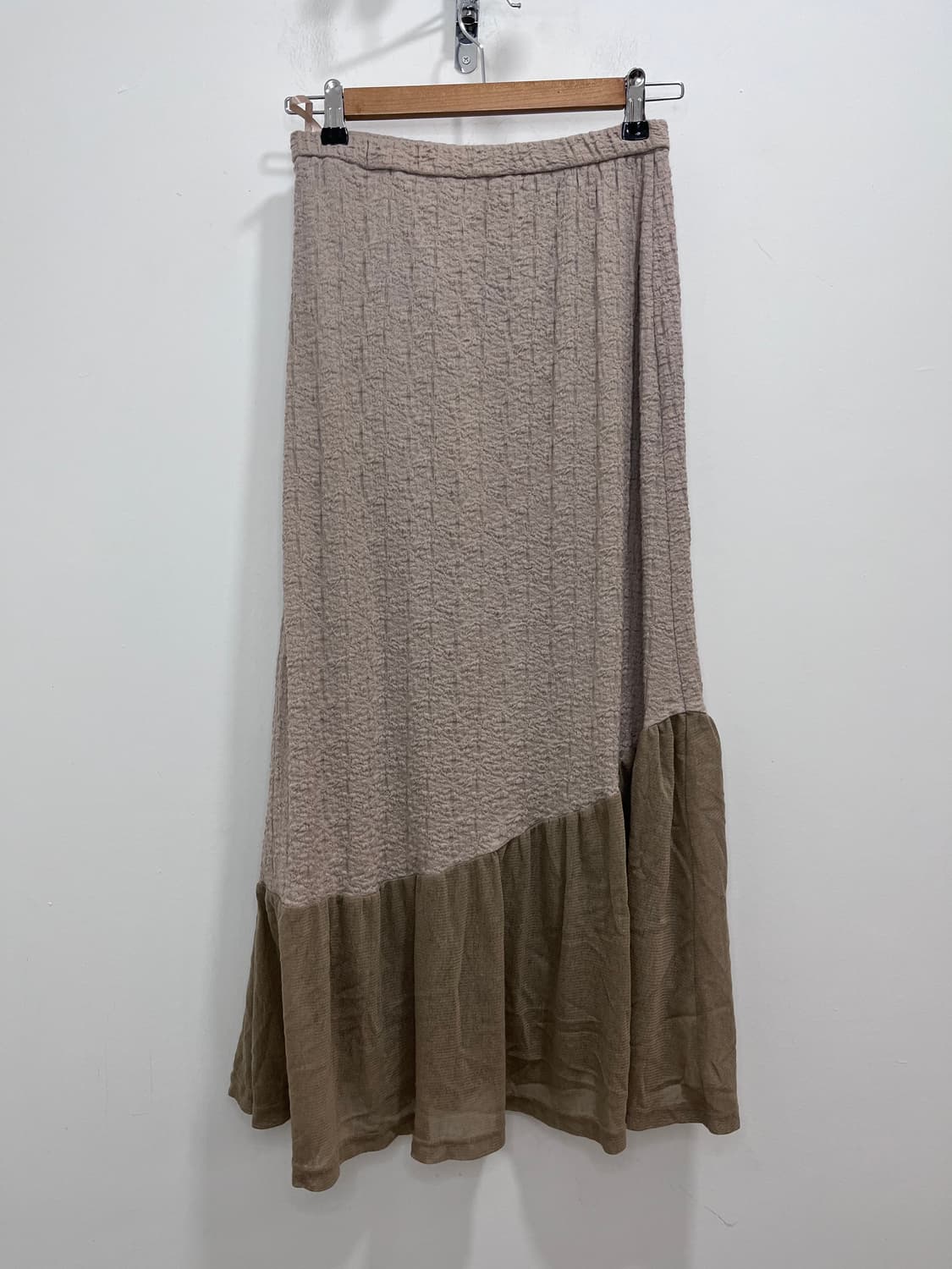 베이지 플라워 꽃  스커트 상품이미지5