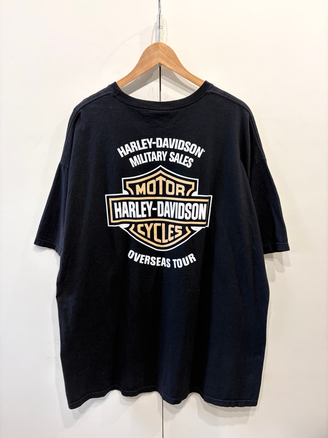 할리데이비슨 빈티지 프린팅 반팔 티셔츠 상품이미지3