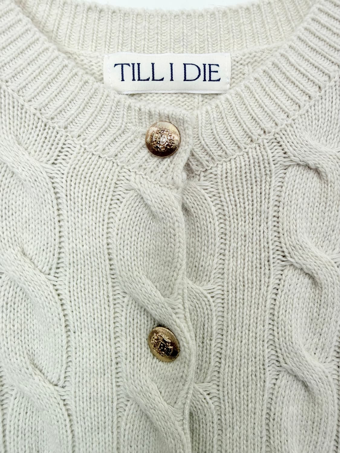 틸아이다이 니나 케이블 가디건 상품이미지6