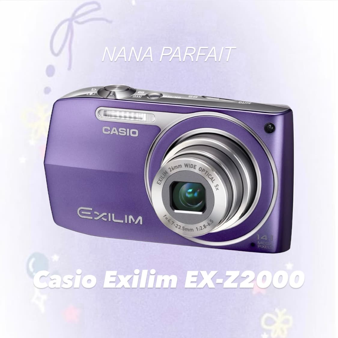 인물 메이크업모드)카시오 엑슬림 Z2000 퍼플💜Casio Exilim 상품이미지1