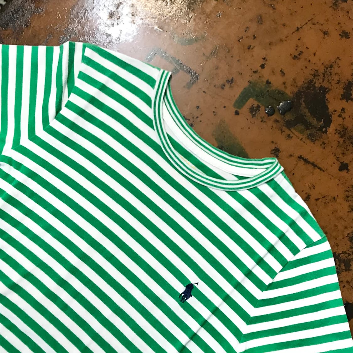 폴로랄프로렌 그린 컬러링 숏 슬리브 여성 55 사이즈 상품이미지3