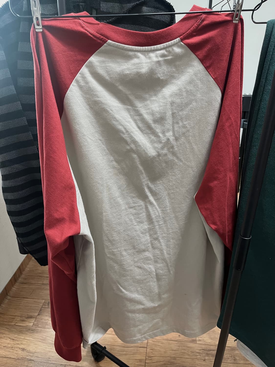 슈퍼서브 래글런 롱슬리브 레드 L 상품이미지4