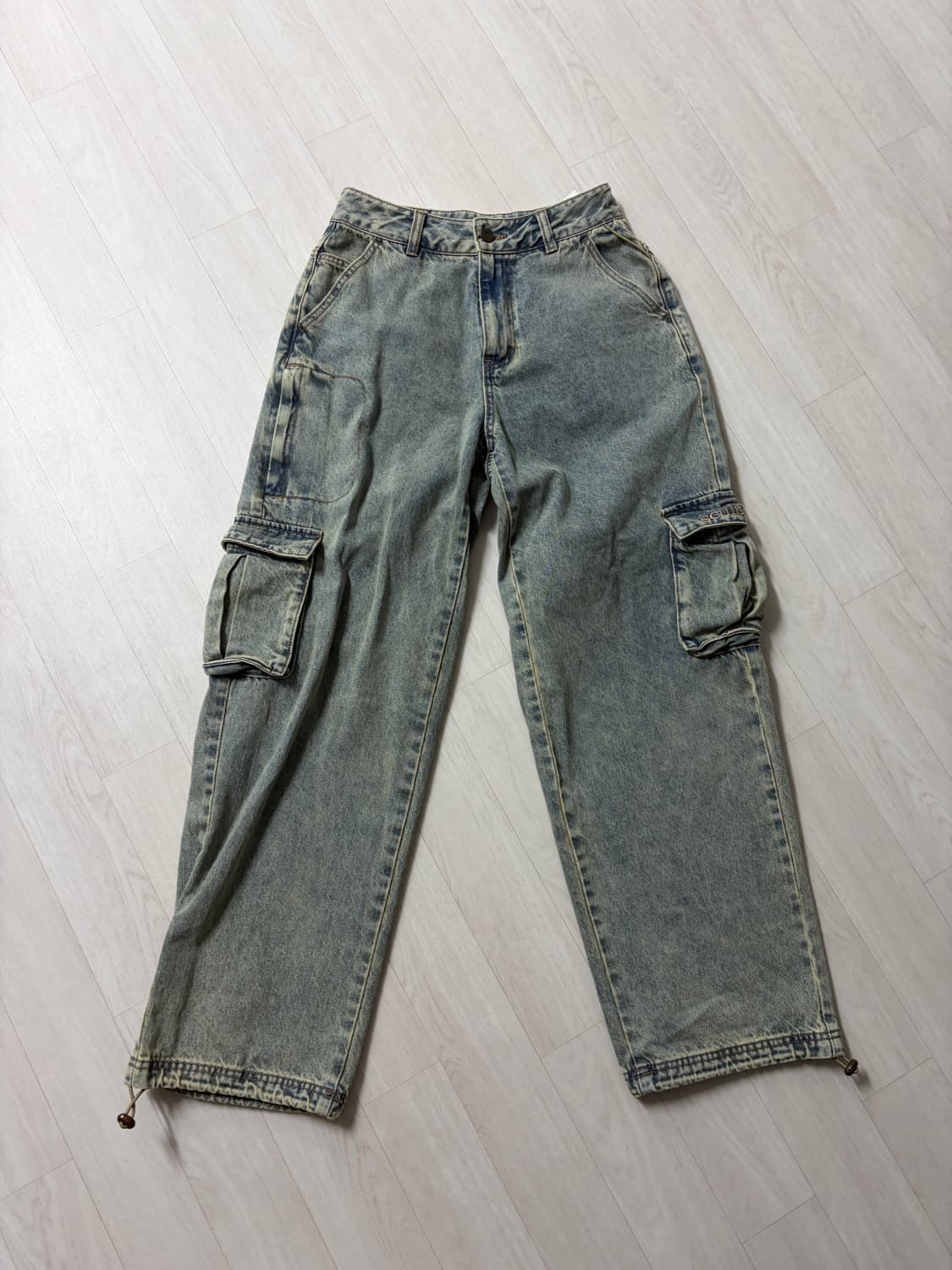 [S]스컬프터 카고 데님 상품이미지1