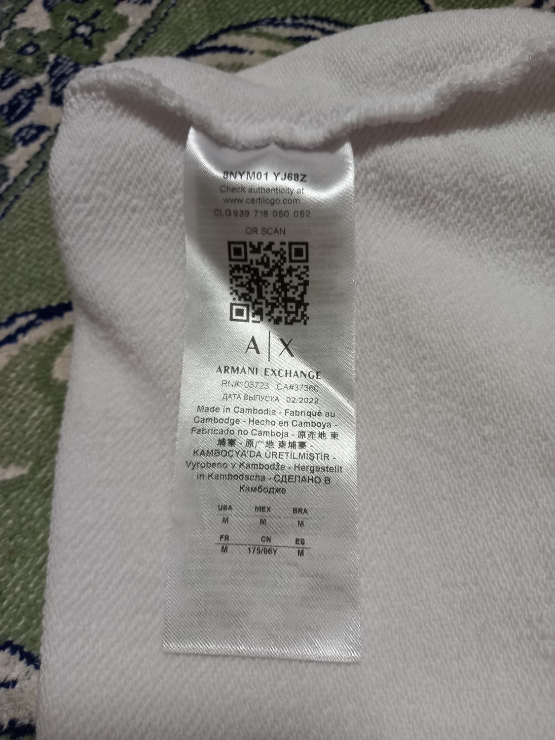 AlX  나그랑 반크롭 티셔츠 상품이미지3